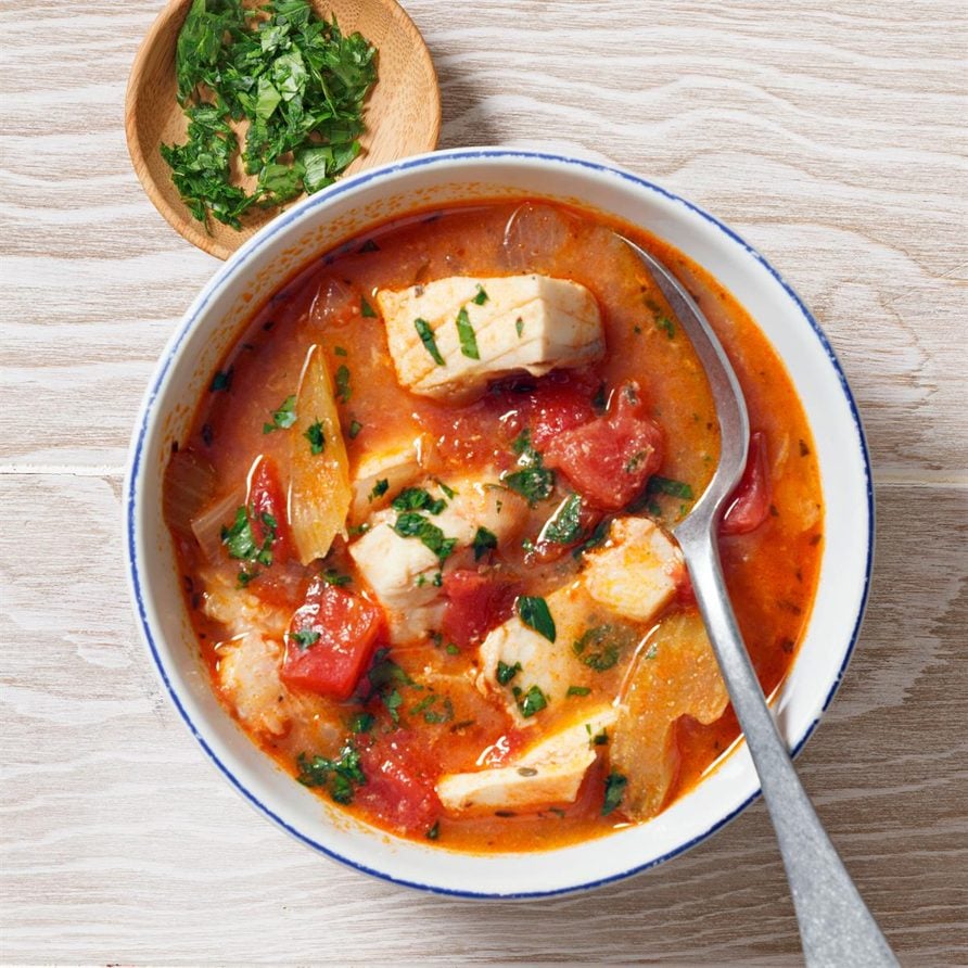 Galician Fish Stew with White Wine
