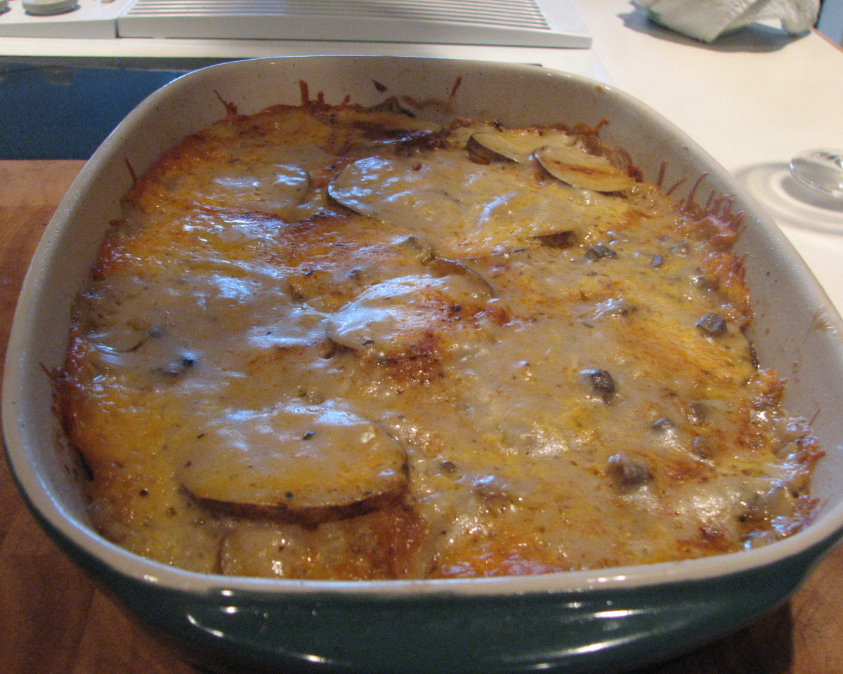 Brown Butter Scalloped Potatoes