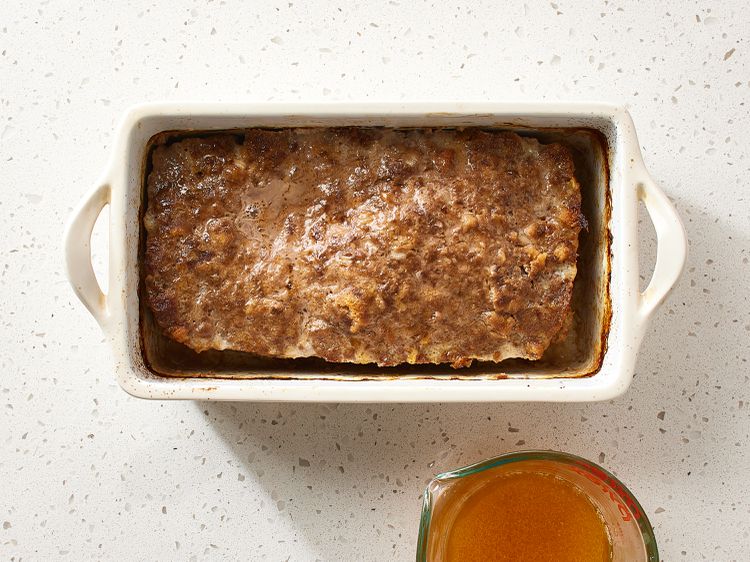 Oven-Baked Tomato-Glazed Meatloaf with Onion and Carrot