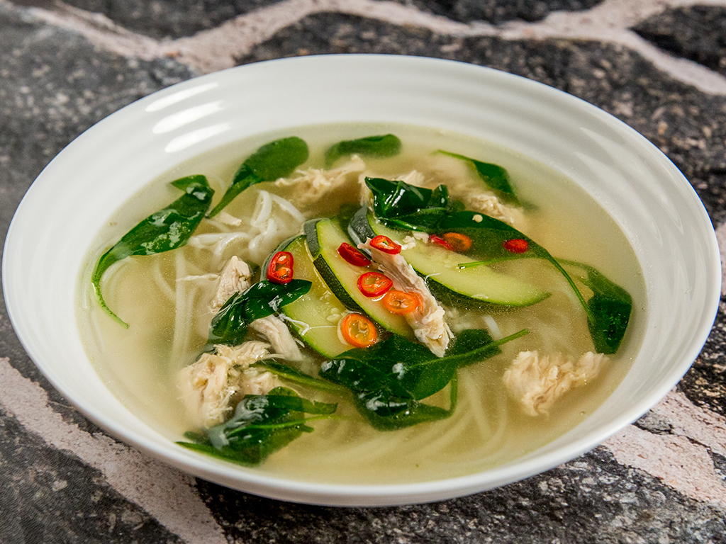 Zucchini and Spinach Soup