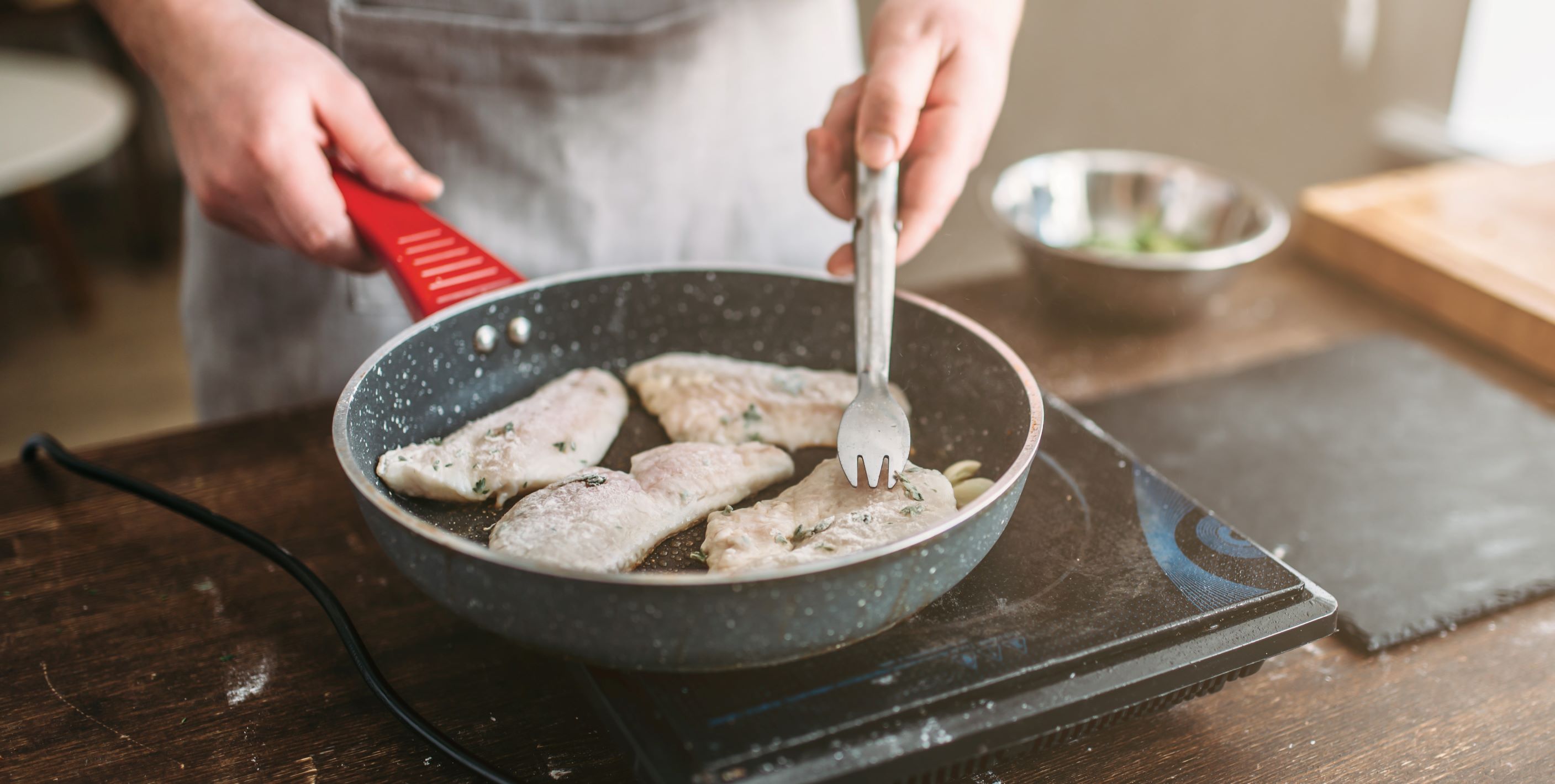 Pan-Seared Lake Perch with Lemon-Dill Butter