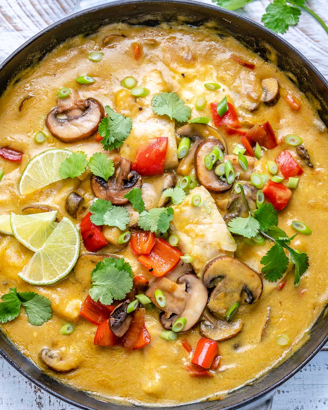 Spiced Coconut Fish Curry with Tomato and Vinegar