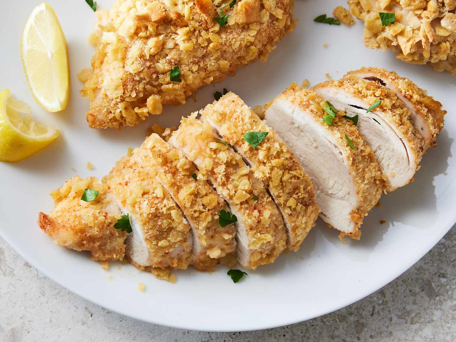 Crispy Ring Baked Chicken