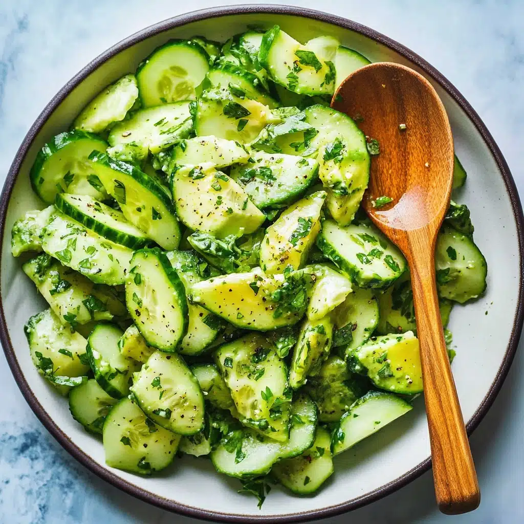 Avocado-Cucumber Salad with Lime