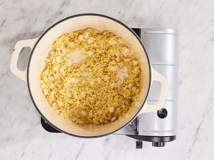 One-Pot Lemon-Herb Chicken and Orzo