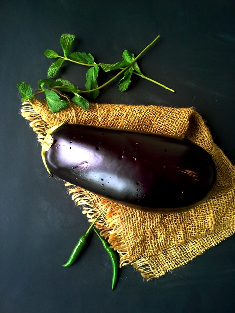 Tandoori-Spiced Eggplant with Tomato Raita