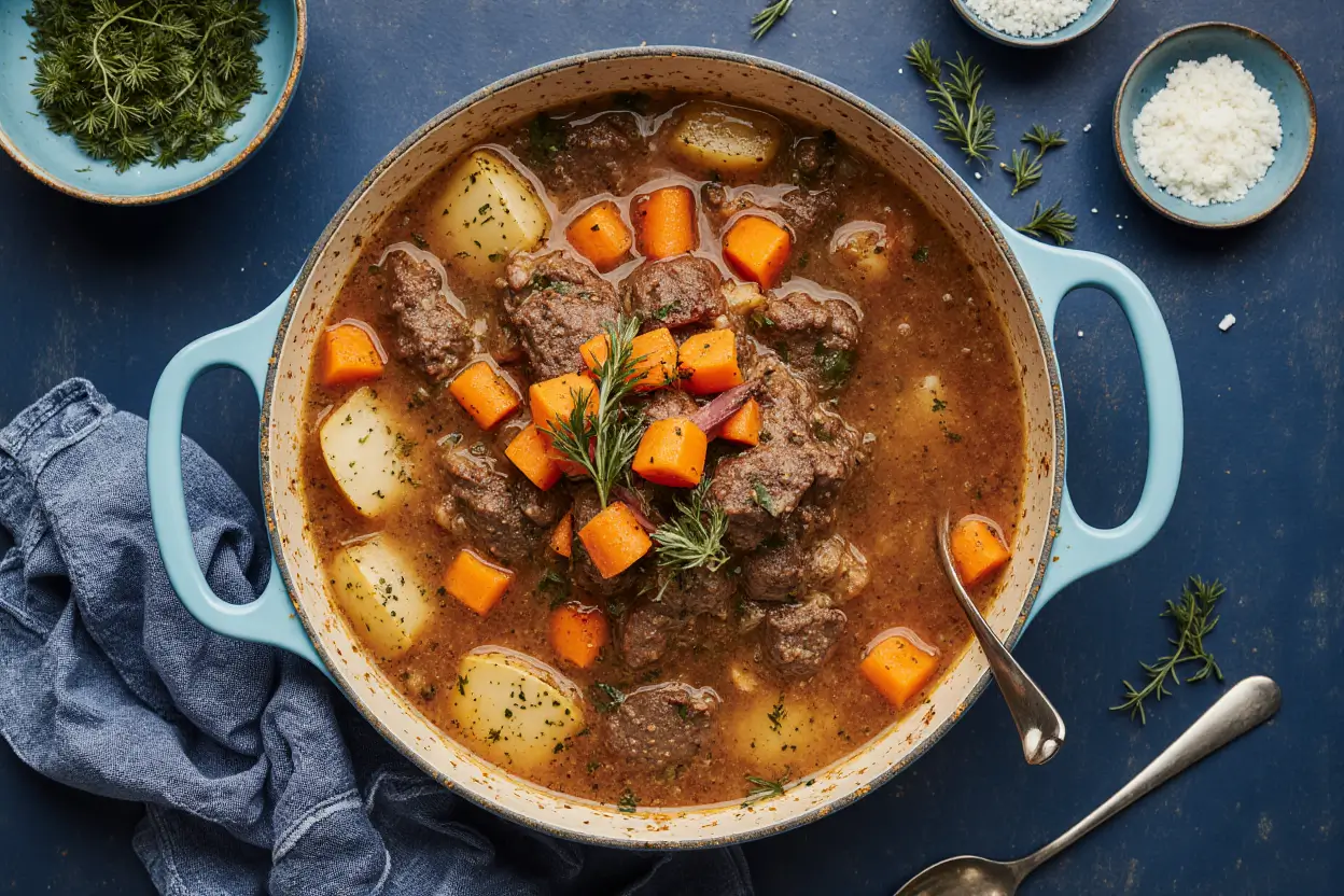 Benson's Hearty Beef and Root Vegetable Stew