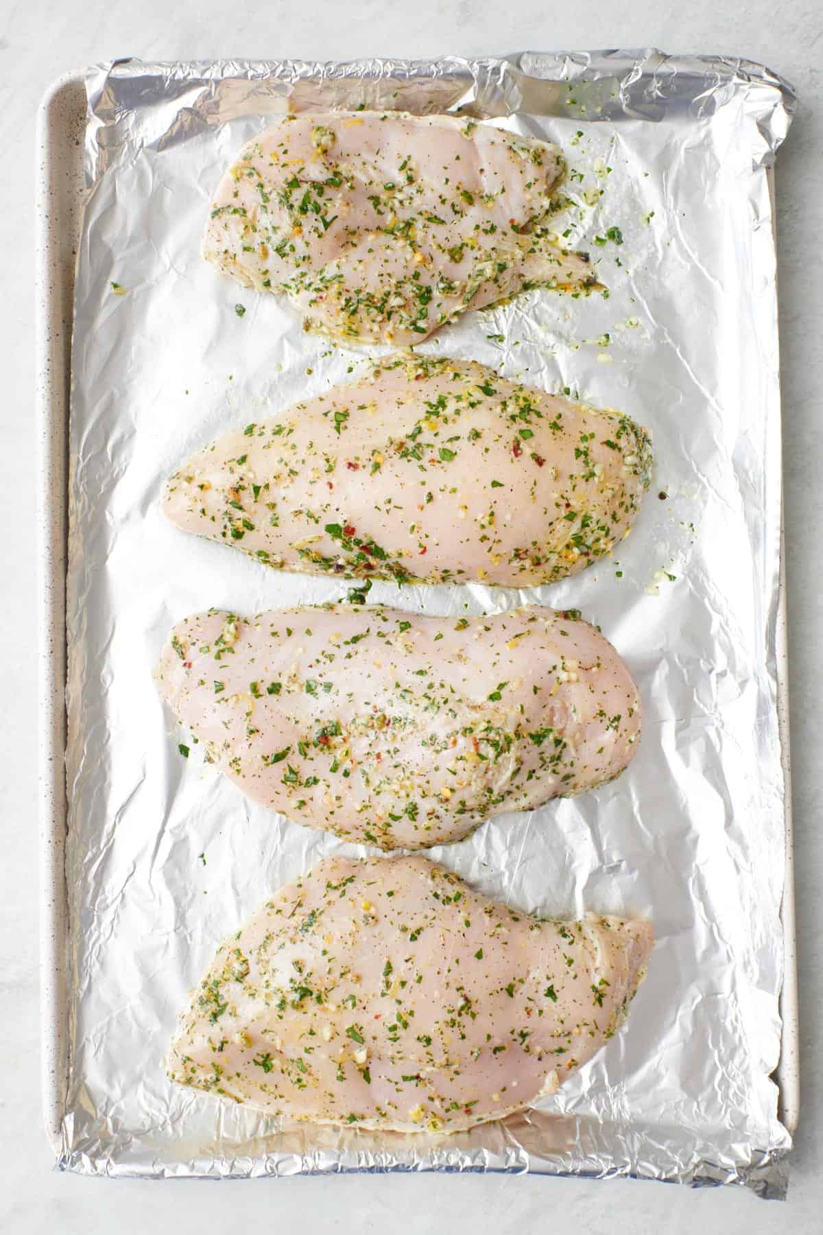 Pan-Seared Lemon and Garlic Chicken with Fresh Herbs