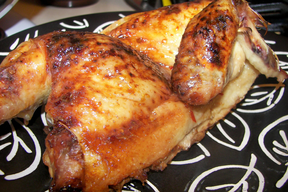 Smoky Achiote Chicken with Citrus Glaze
