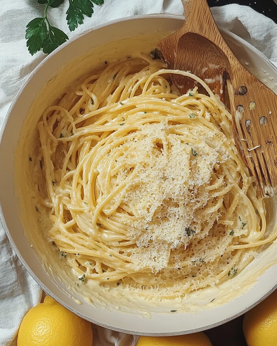 One-Pan Lemon Garlic Butter Pasta