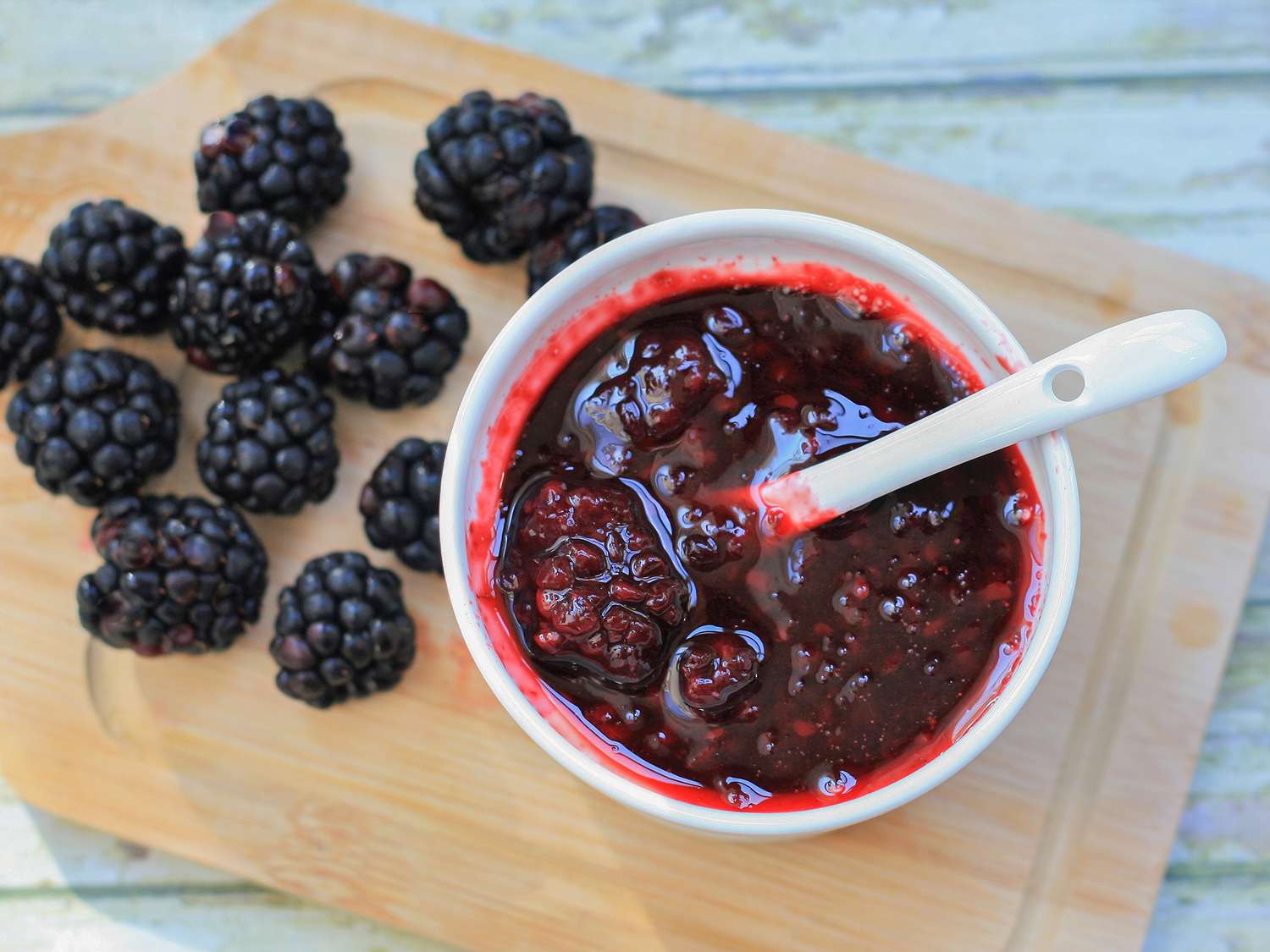 Blackberry and Lemon Compote