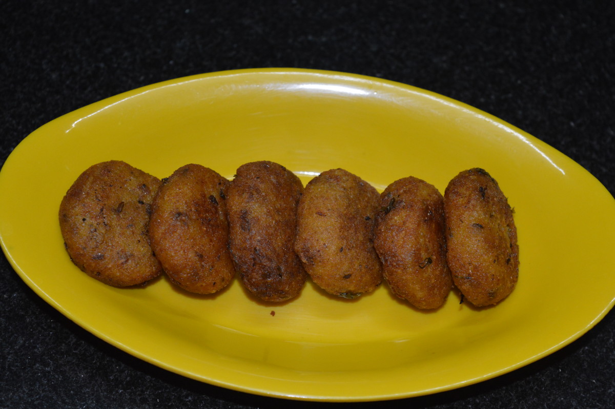 Baked Gram Flour Snacks with Lemon and Cumin