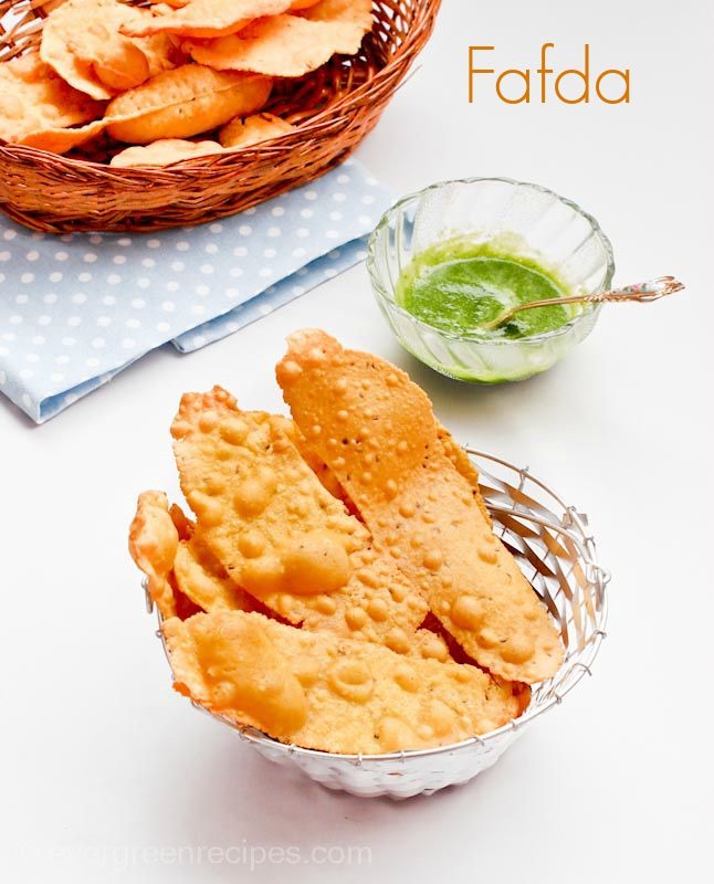 Spiced Fafda with Lemon and Coriander