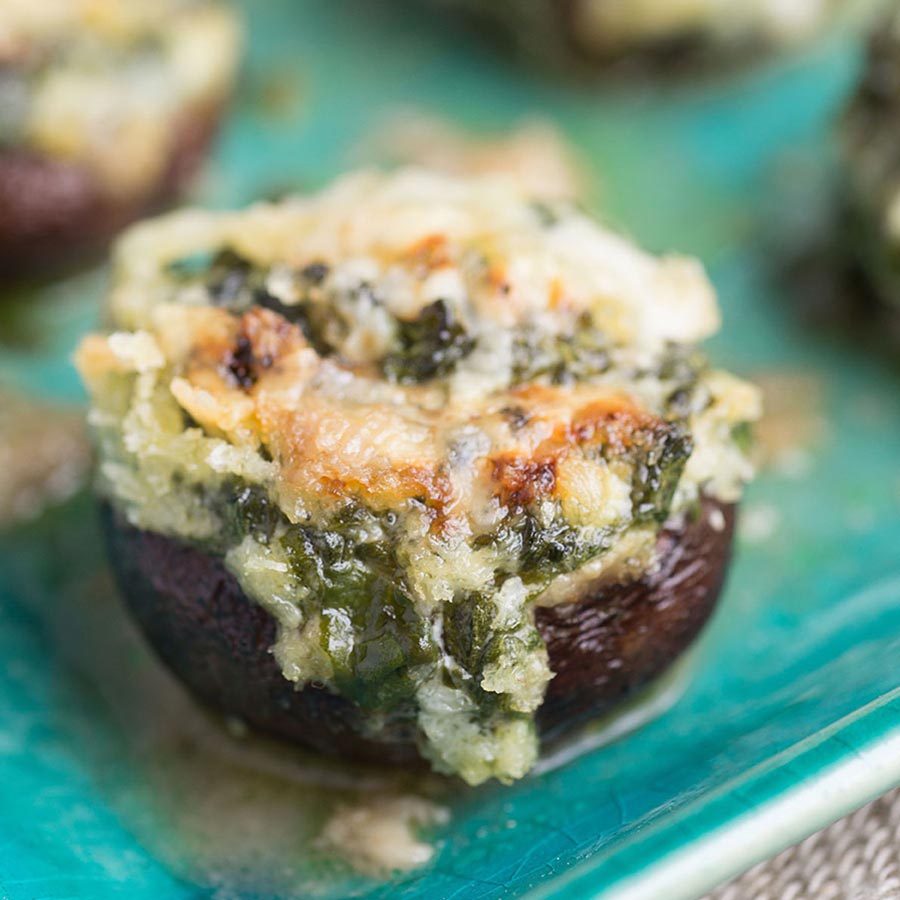 Herb-Stuffed Portobello Mushrooms