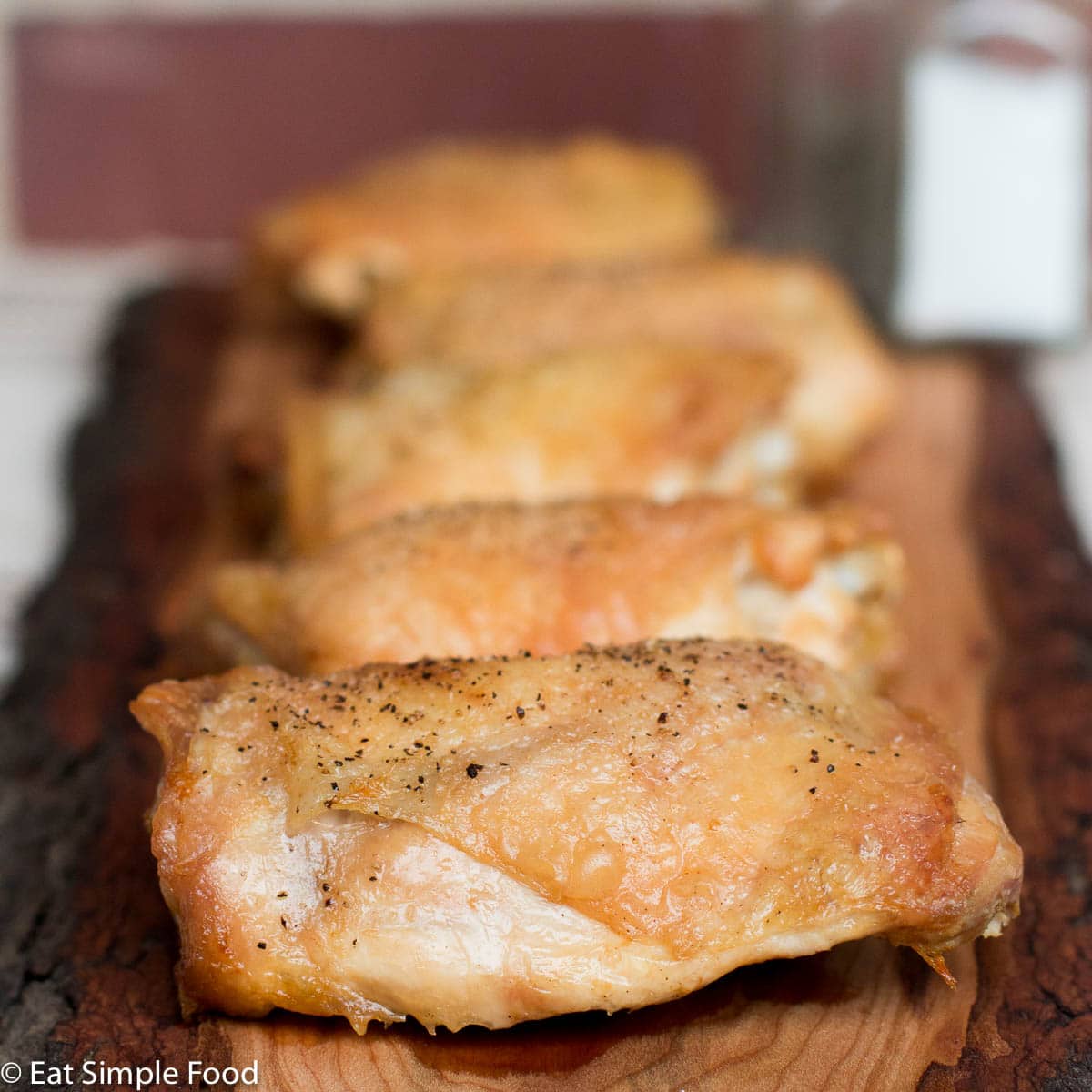 Low-Temperature Roasted Chicken Thighs