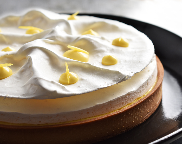 Gin-Infused Lemon Tart