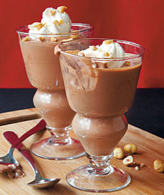 One-Pot Chocolate Hazelnut Mousse with Fresh Berries