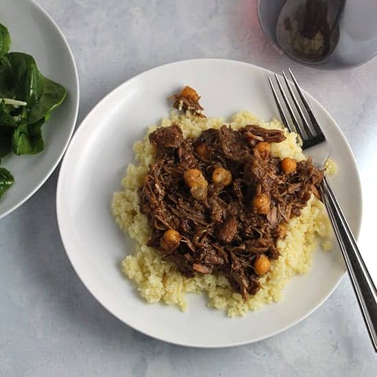 Tangy Lamb and Apricot Tagine