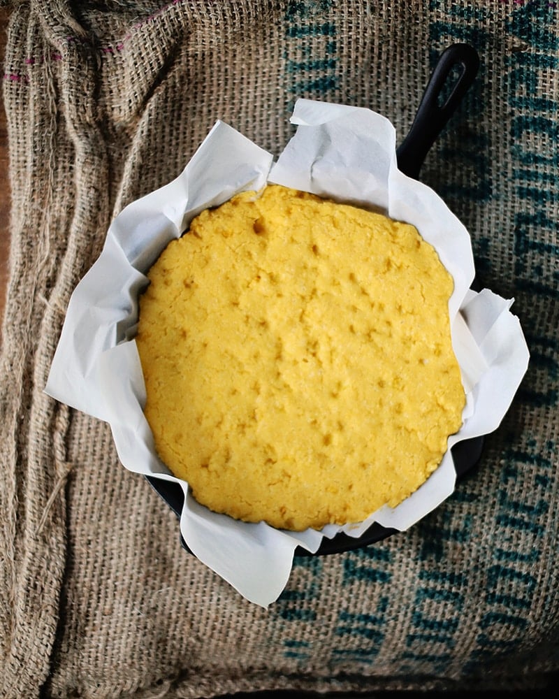 Minnesota Buttermilk Cornbread with Honey Glaze