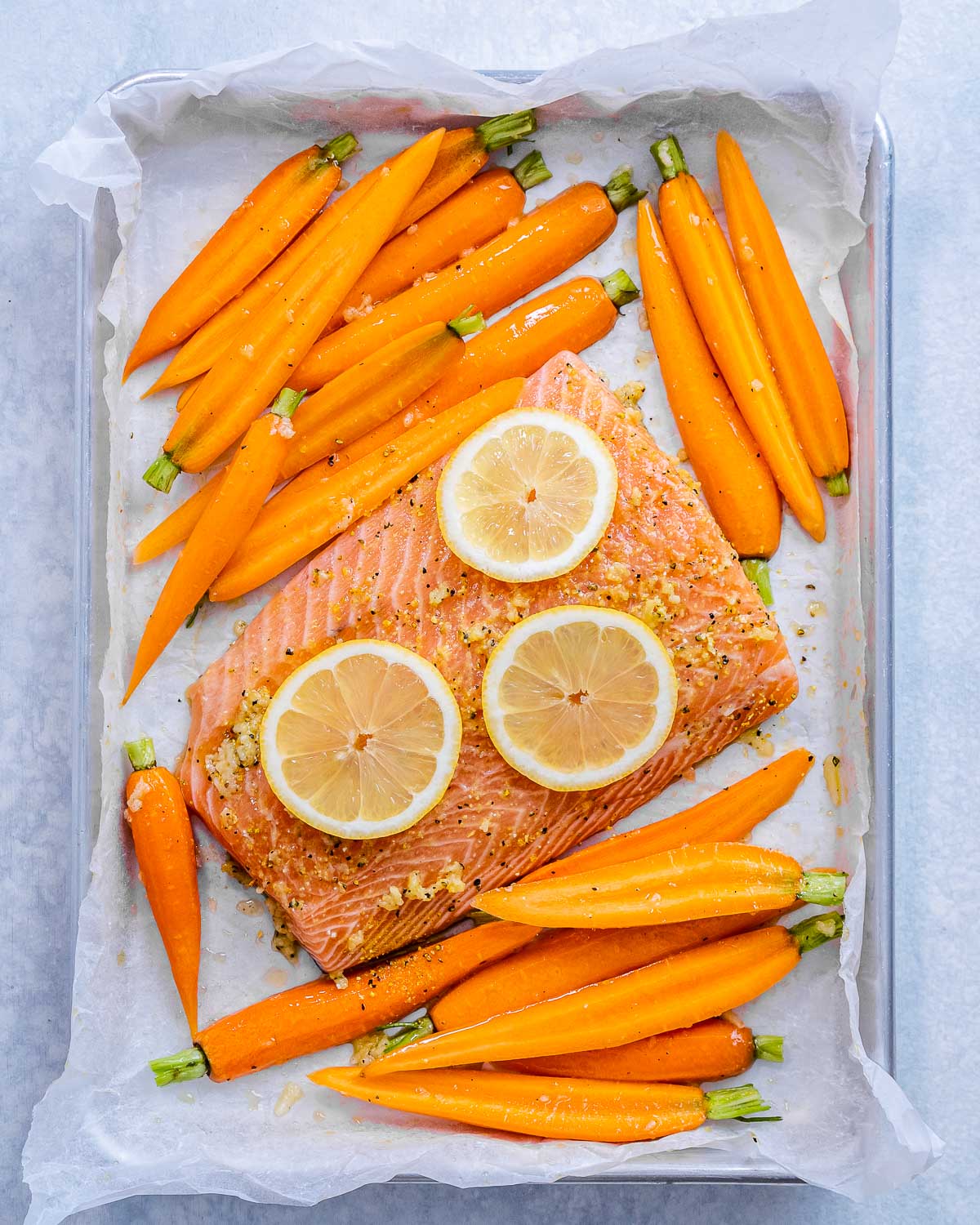 Pan-Roasted Salmon with Garden Herbs