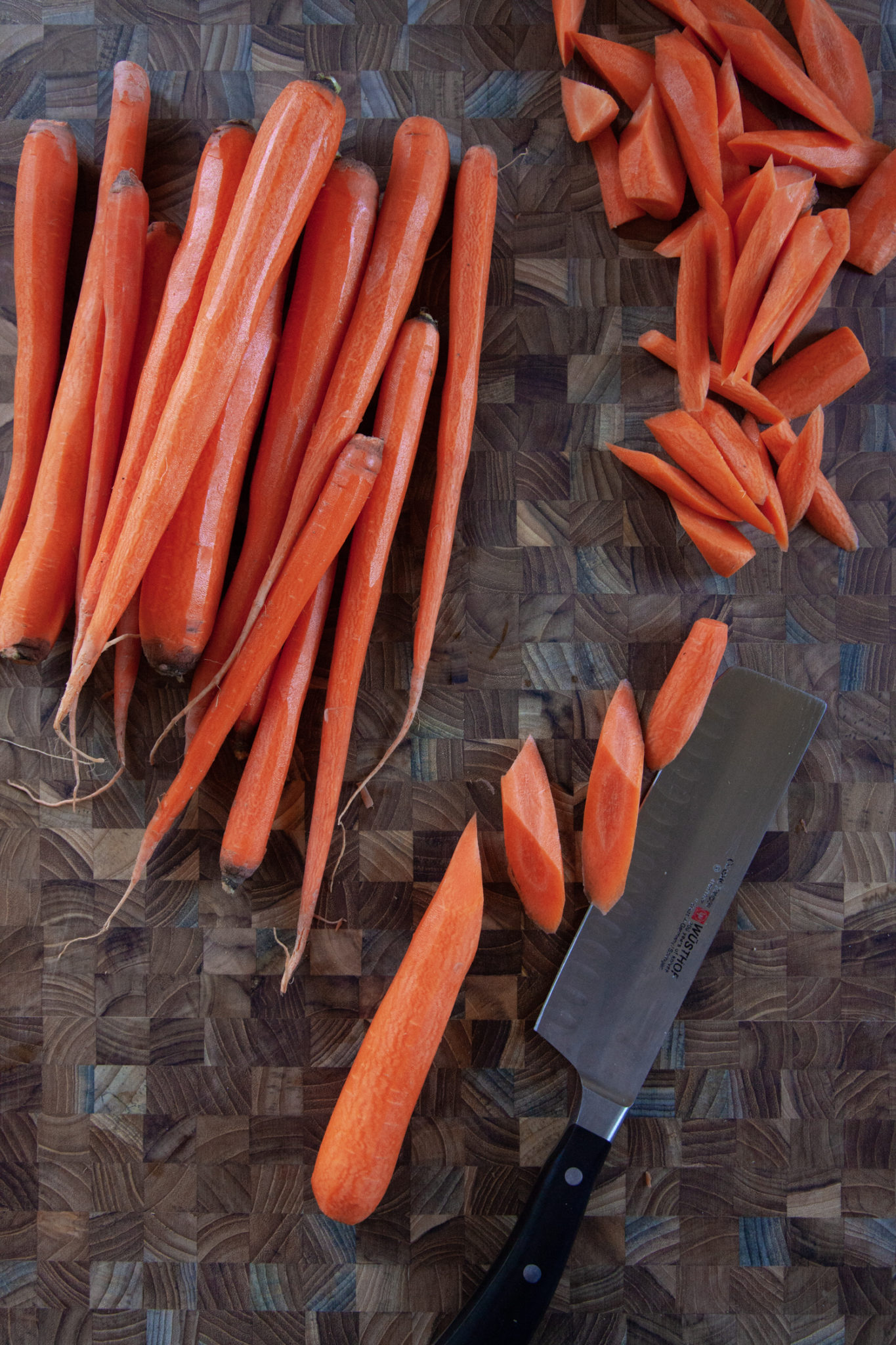 Miso-Glazed Carrot Sticks with Sesame Seeds
