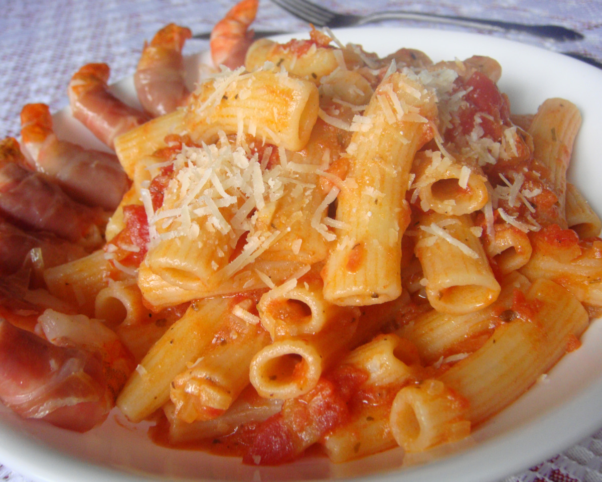Penne with Sun-Dried Tomato Basil Sauce