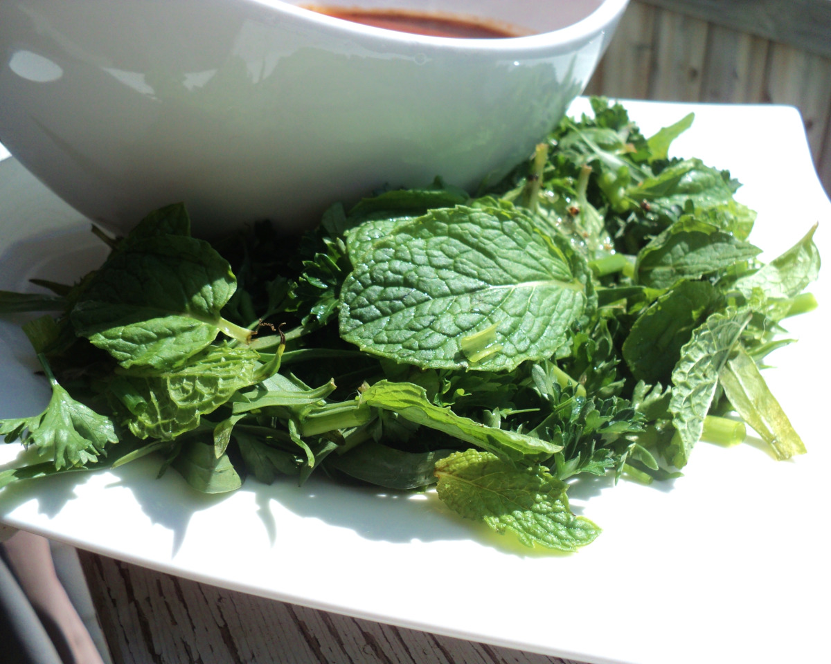Chilled Garden Herb Salad