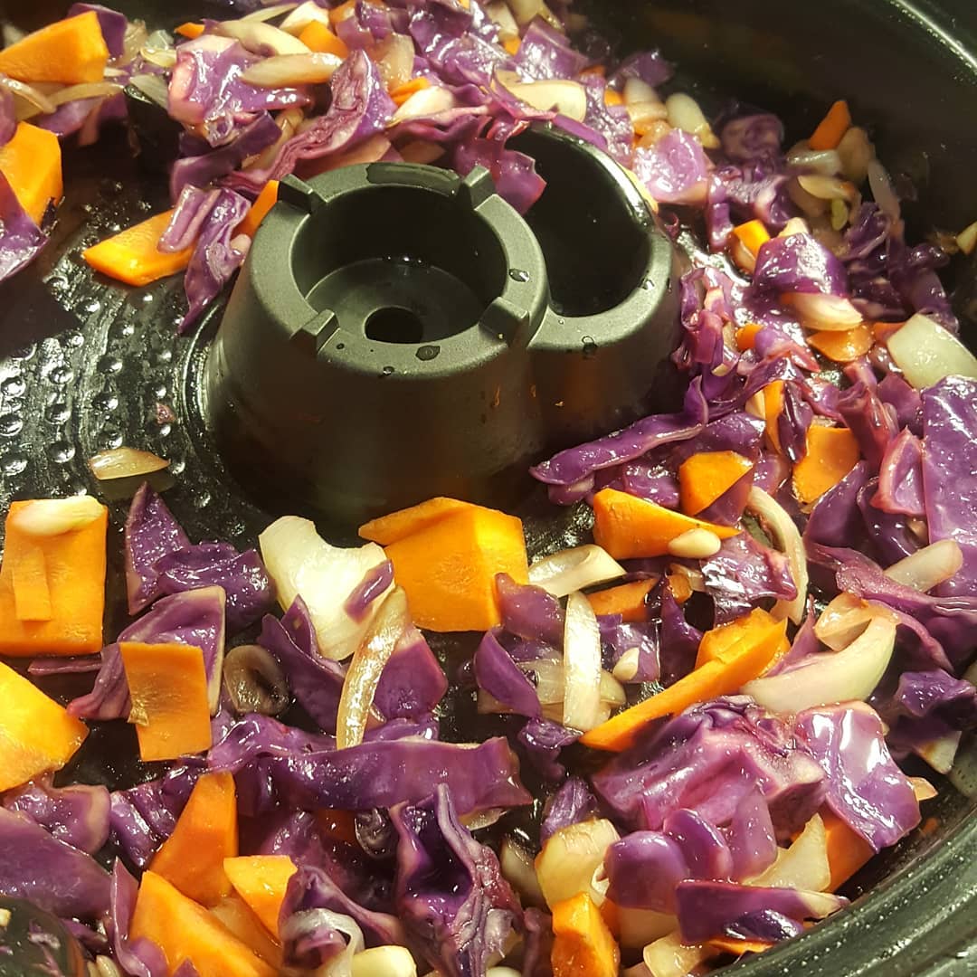 Hoisin-Glazed Cabbage and Carrot Stir-Fry
