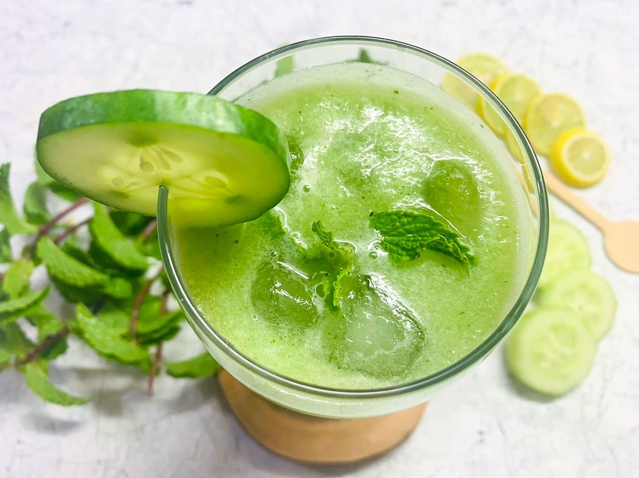 Cucumber-Mint Cold-Brew Infusion