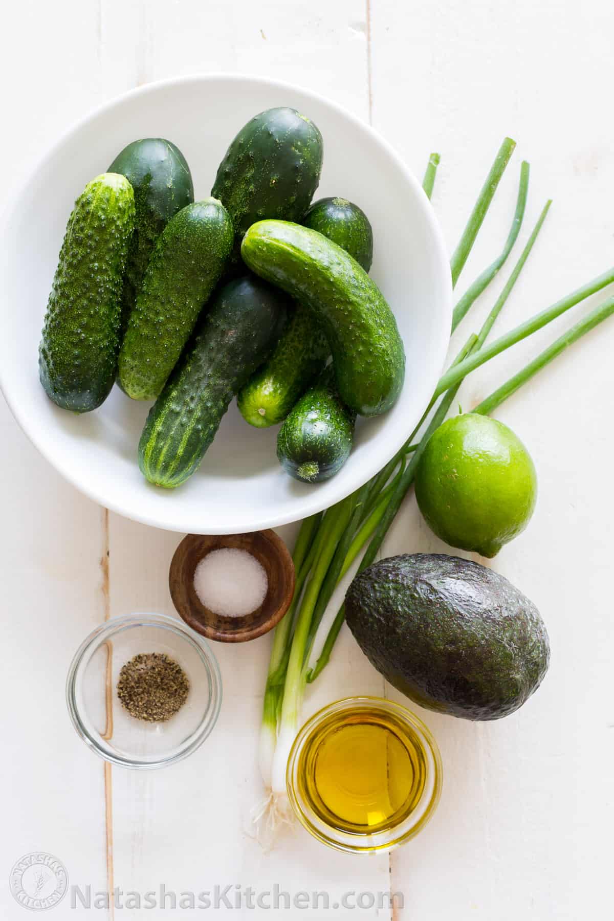 Avocado-Lime Cucumber Salad with Pumpkin Seeds