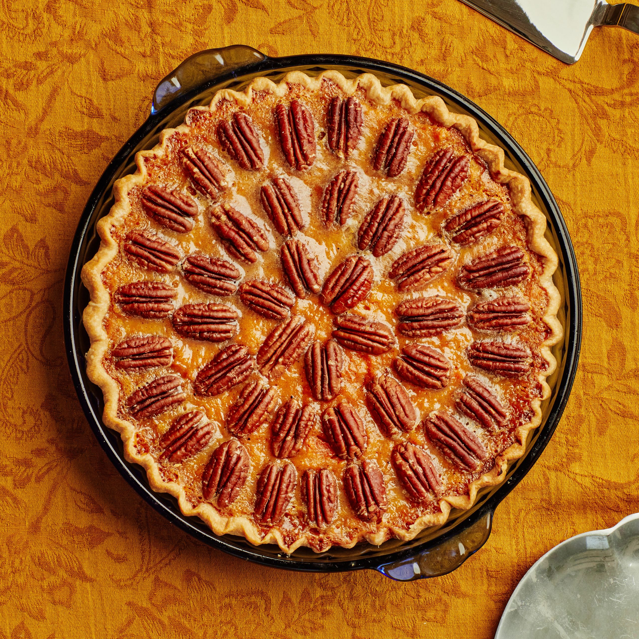 Maple-Glazed Sweet Potato and Pecan Pie