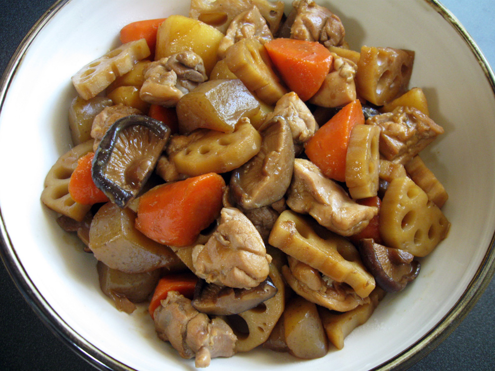 Slow-Cooked Chicken with Root Vegetables and Thyme