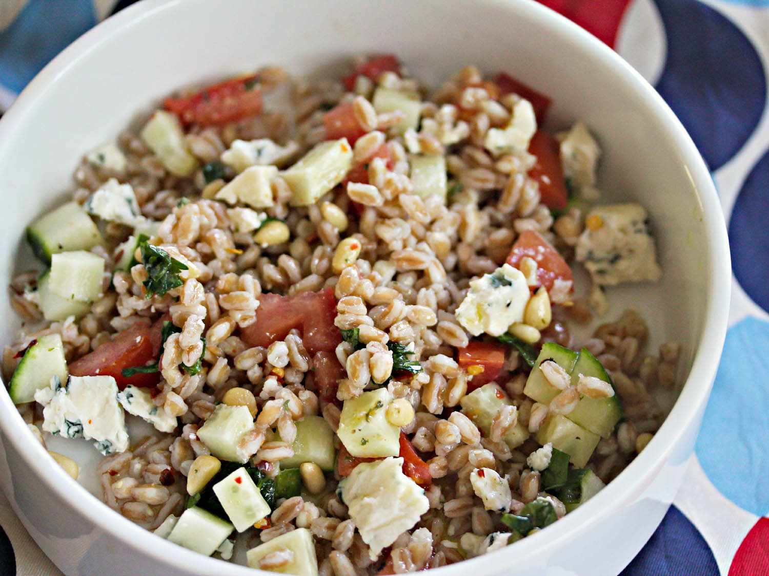 Census-Inspired Global Grain Salad