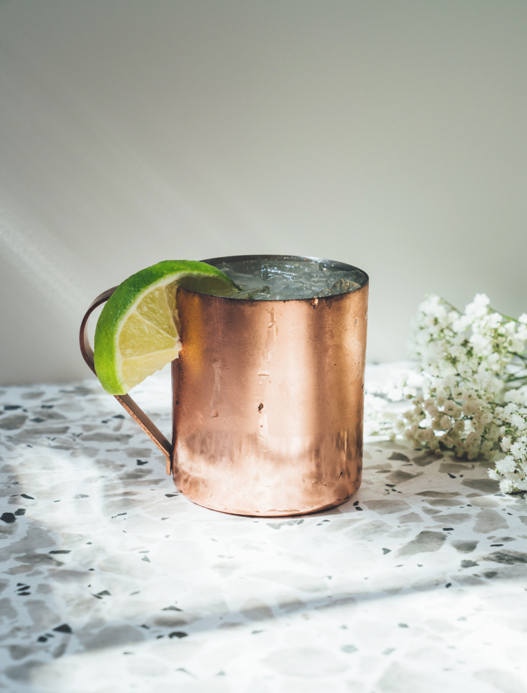 Gin and Elderflower Mule