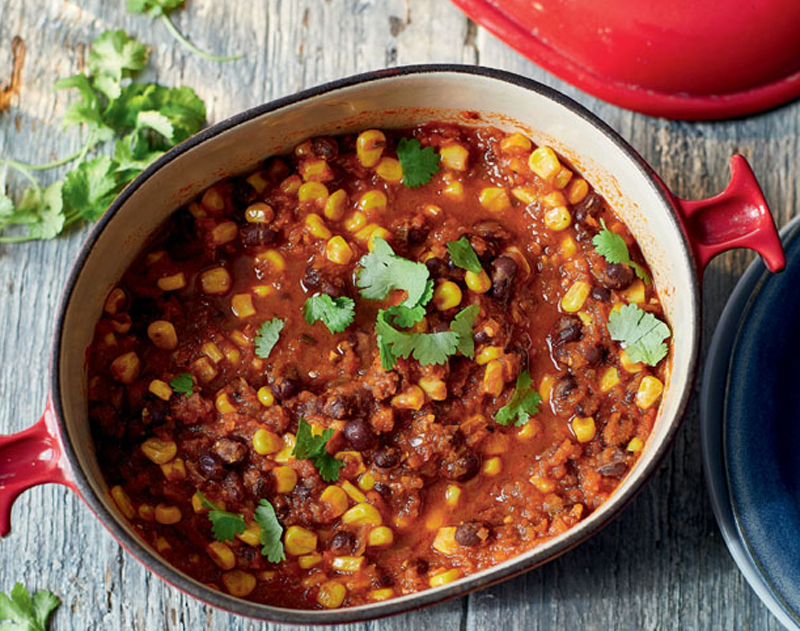 One-Pot Smoky Tomato and Black Bean Stew