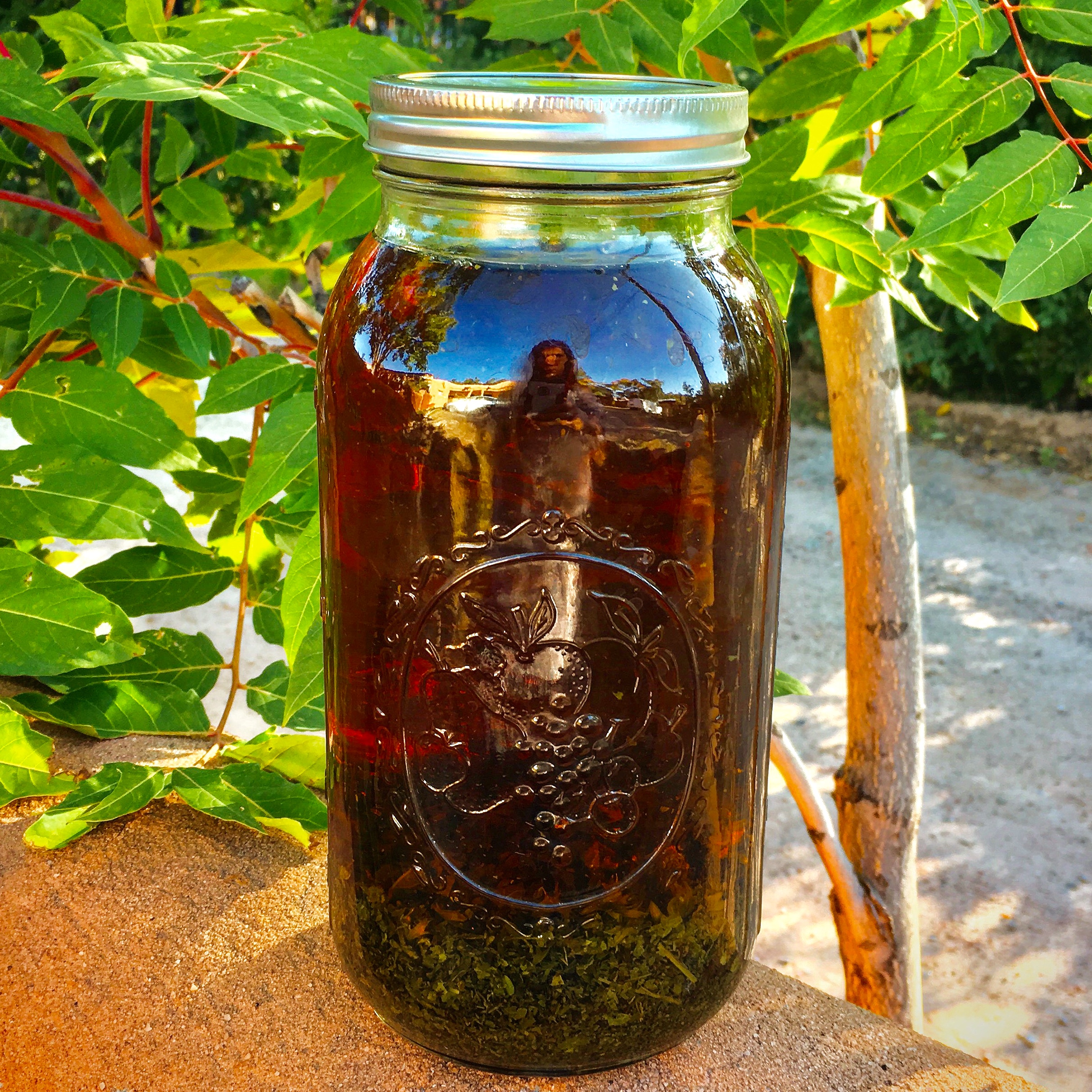 Berry-Lemon Herbal Infusion Punch