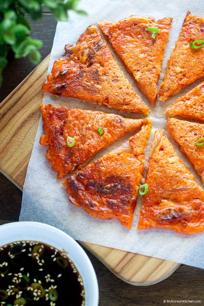 Real Korean Kimchi Pancakes