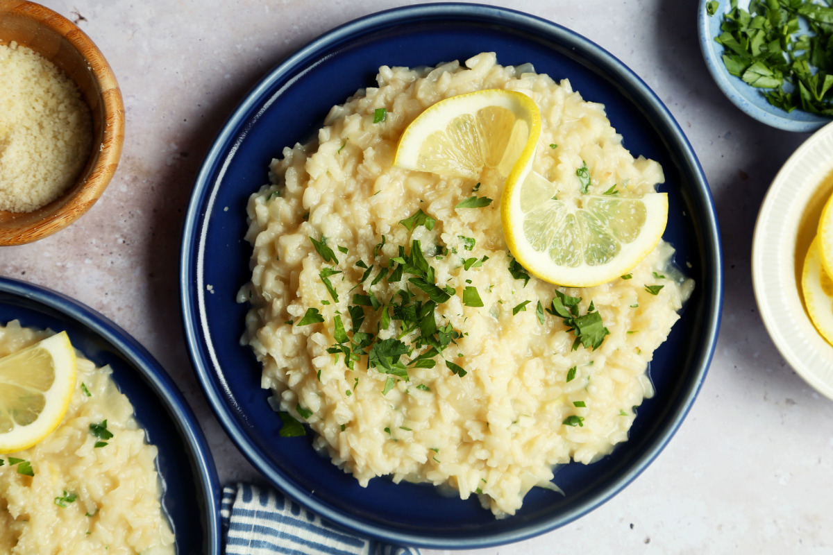 Arugula and Lemon Risotto
