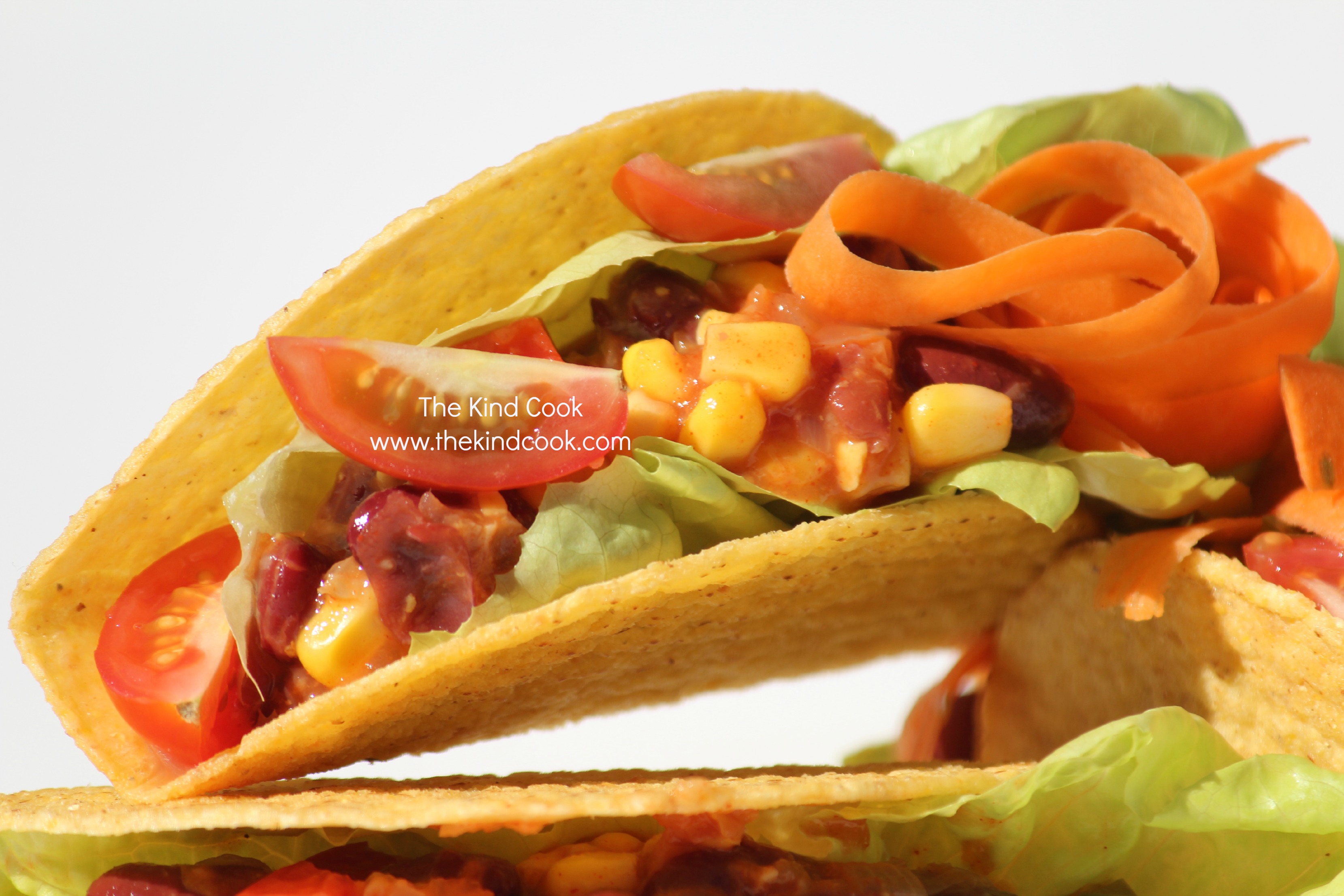 New Mexico-Style Corn and Bean Tacos