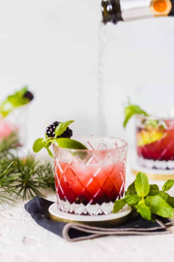 Citrus Mint Aperol Spritz