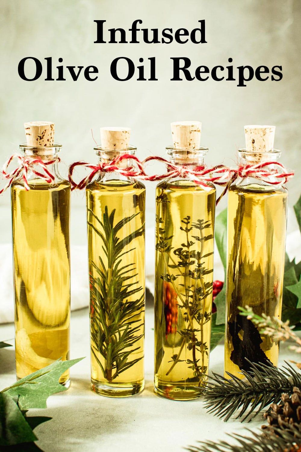 Herb-Infused Olive Oil with Thyme and Rosemary