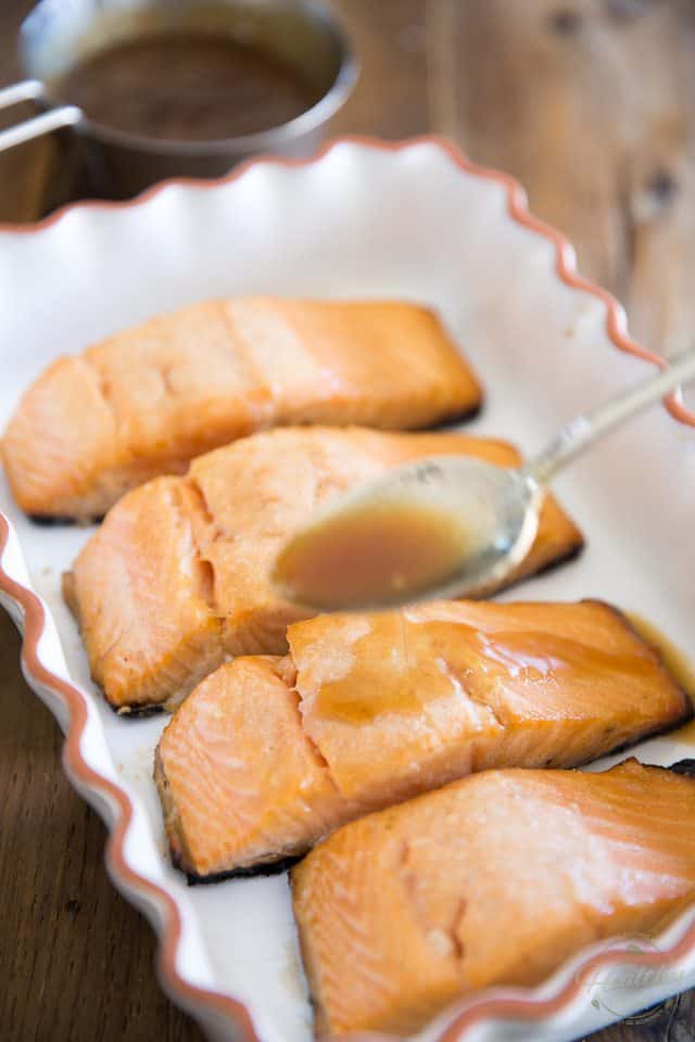 Honey-Sesame Glazed Salmon with Snap Peas