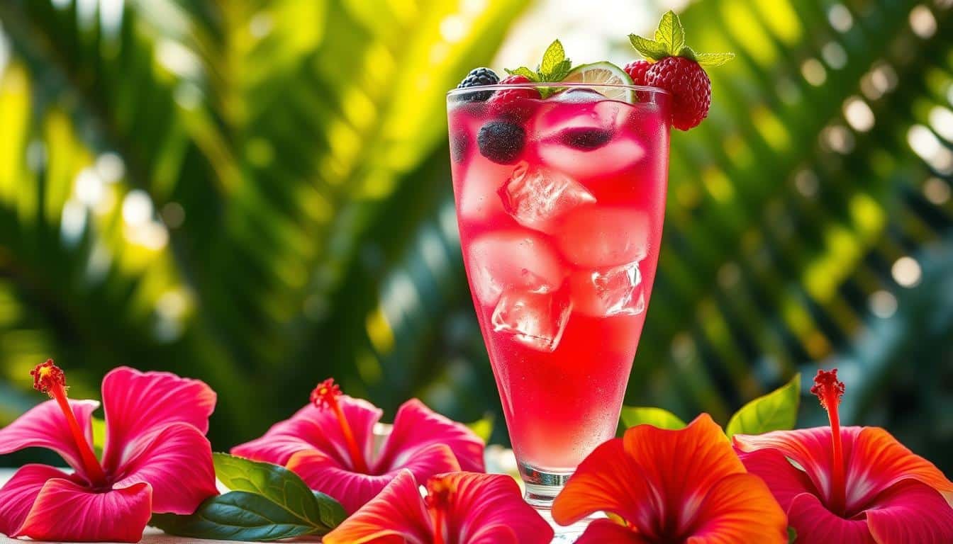Hibiscus-Berry Infused Punch