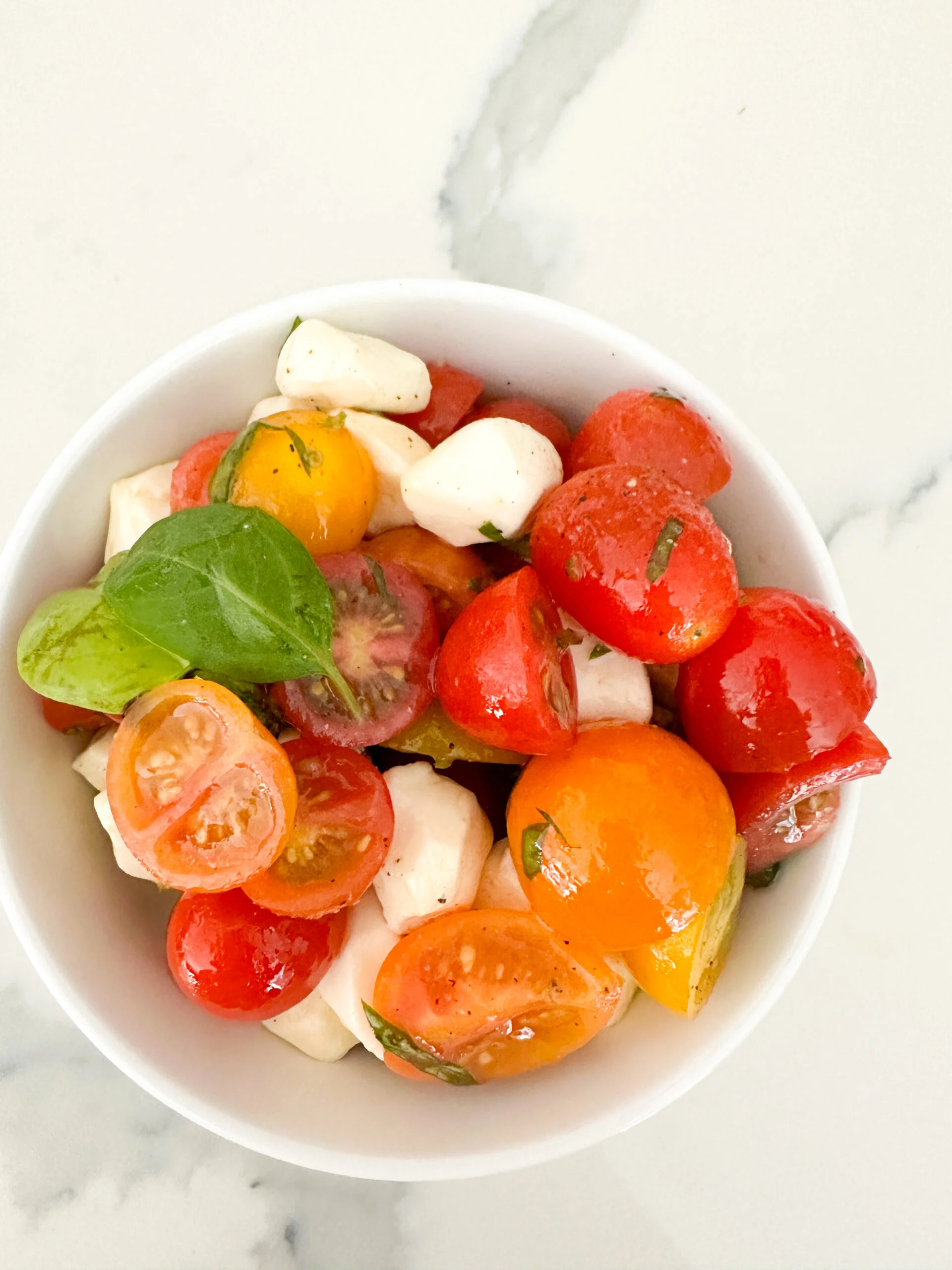 Lemon-Tahini Herb Salad with Cherry Tomatoes