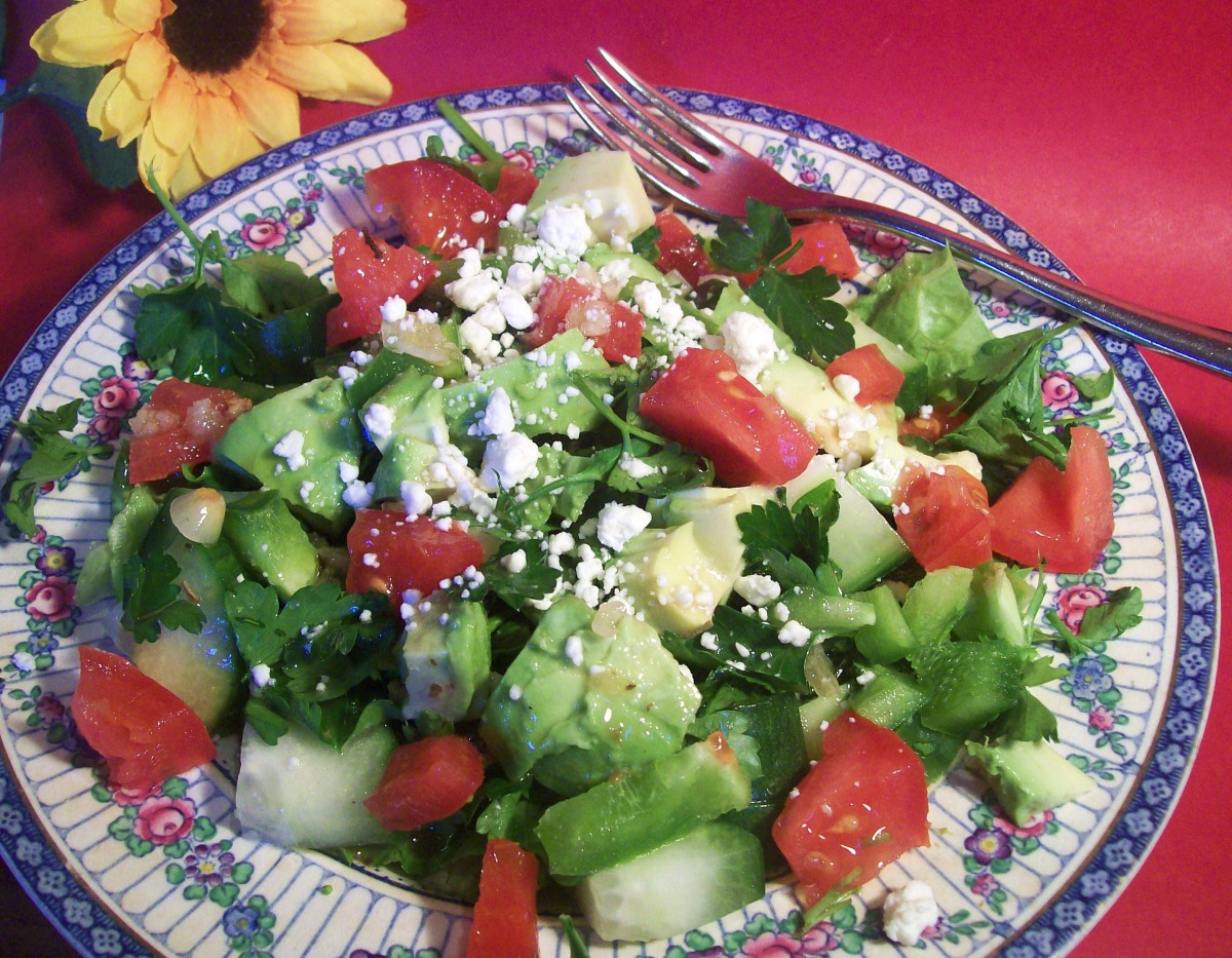 Breathe. Love. Repeat. Green Salad