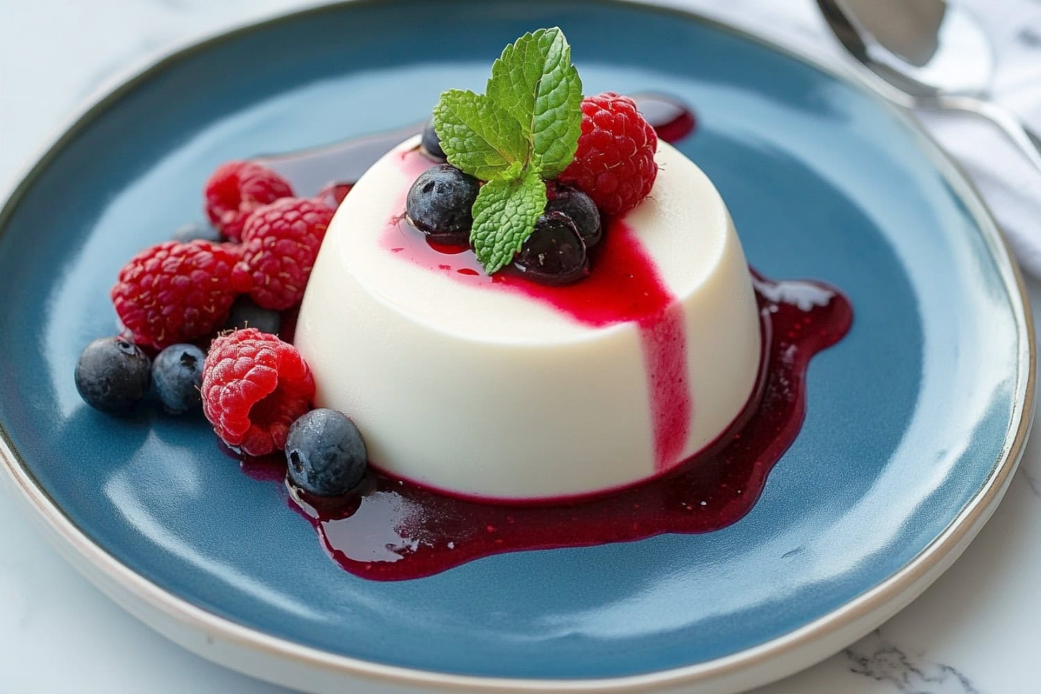 Aperol-Flavored Panna Cotta