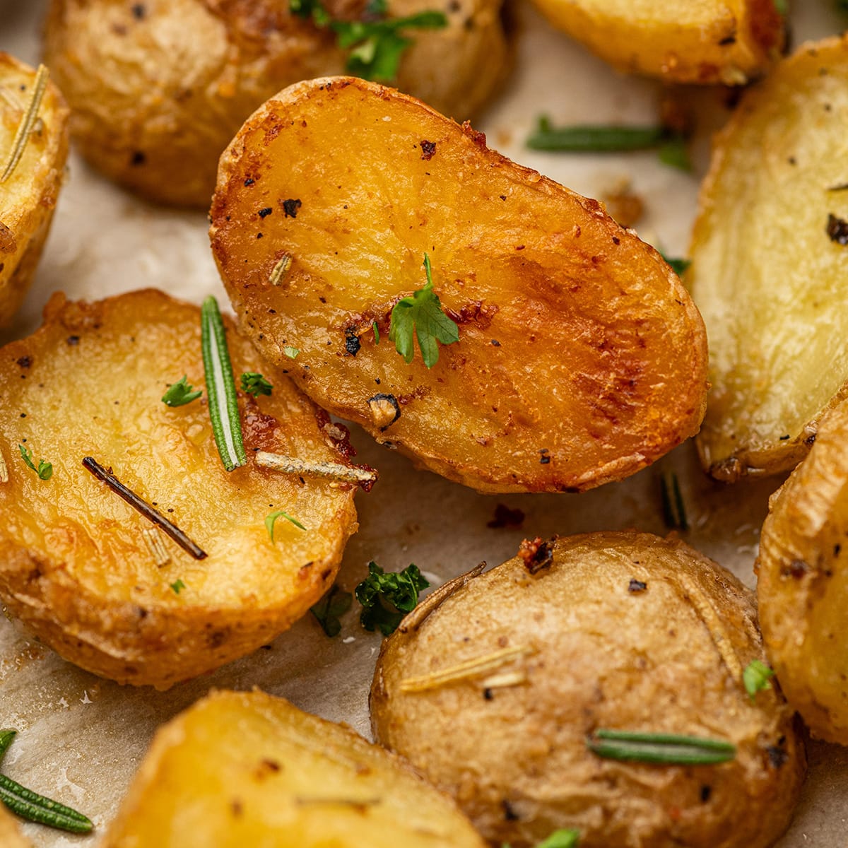 Rosemary-Glazed Potatoes with Garlic