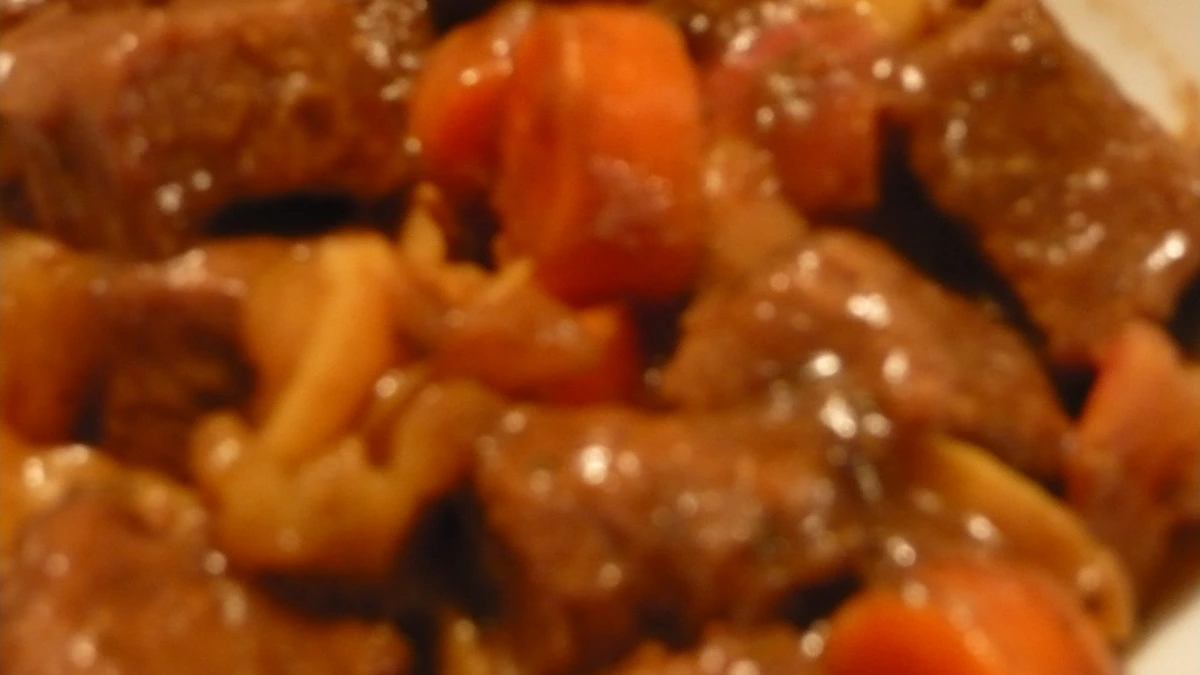 Normandy Beef and Apple Stew