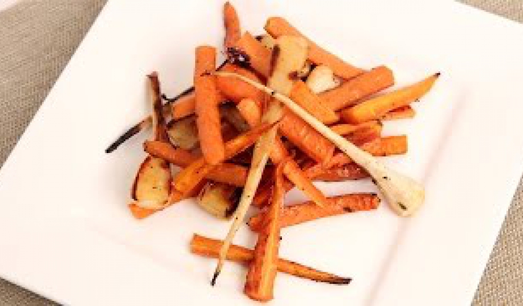 Rosemary-Thyme Beef Loaf with Carrots and Parsnips