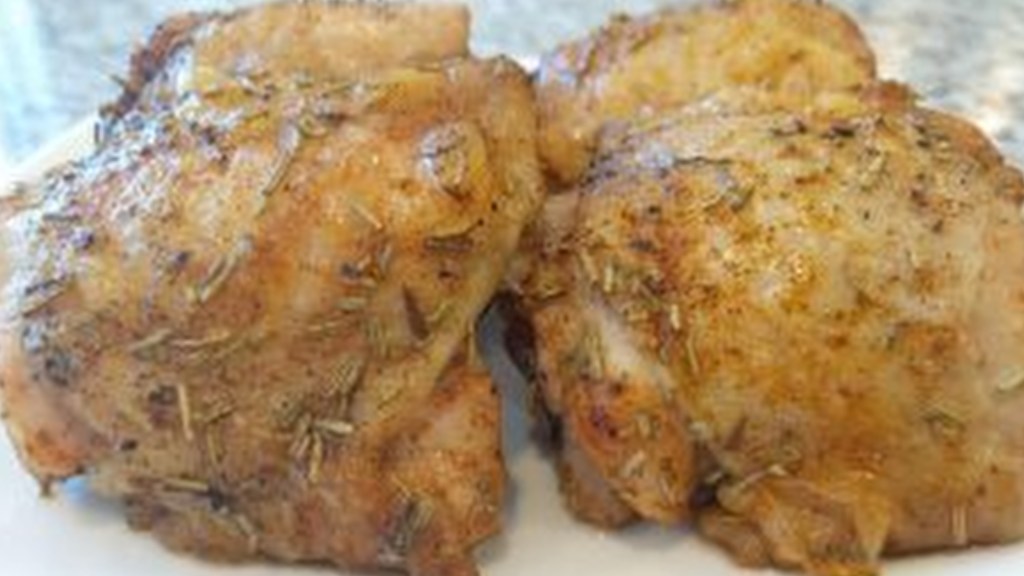 Rosemary-Infused Roasted Chicken Thighs